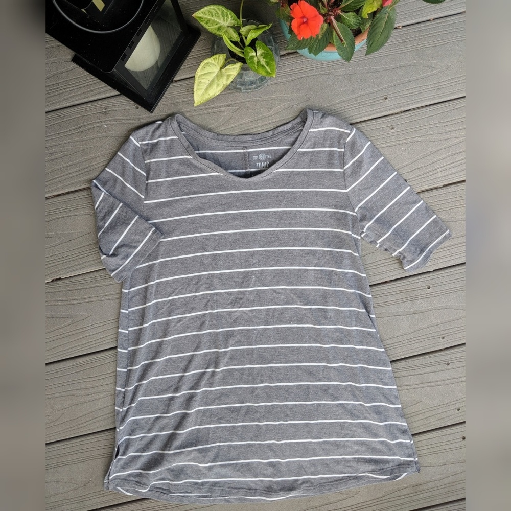Striped Tunic Tee
